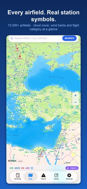 Live map